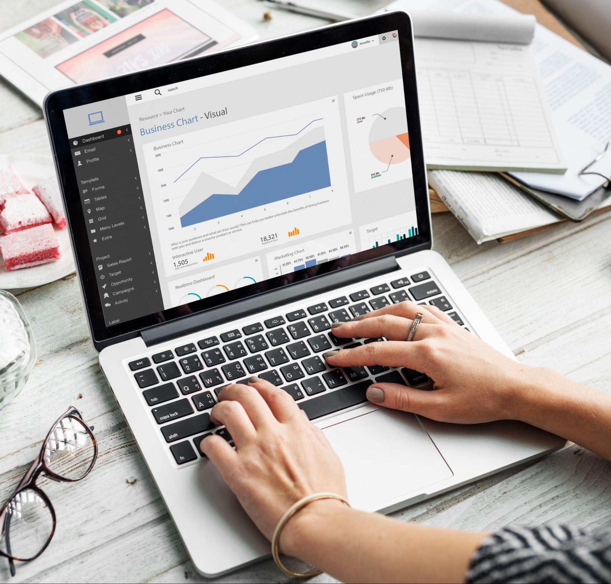Google Ads campaign performance dashboard