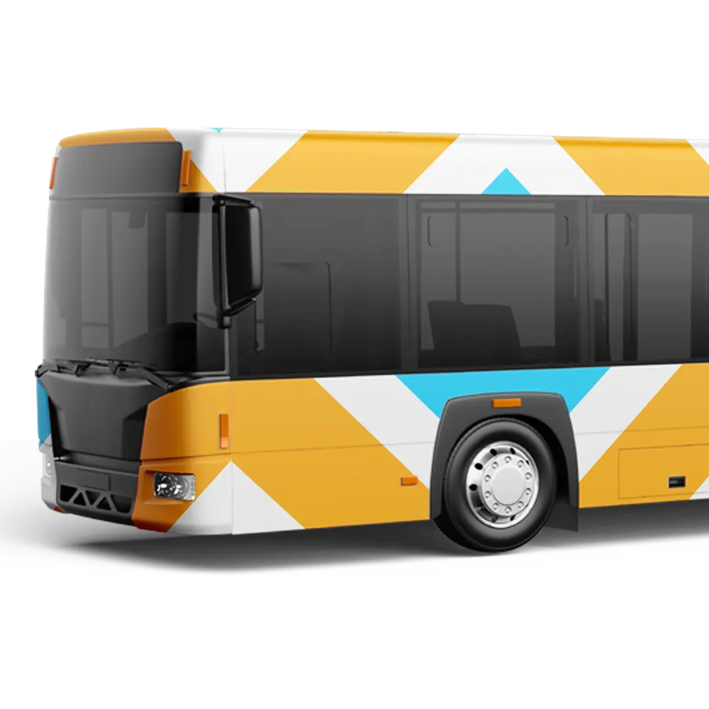 Bus graphics - Volga Tigris