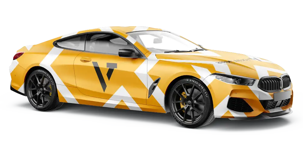 Car branding - Volga Tigris 