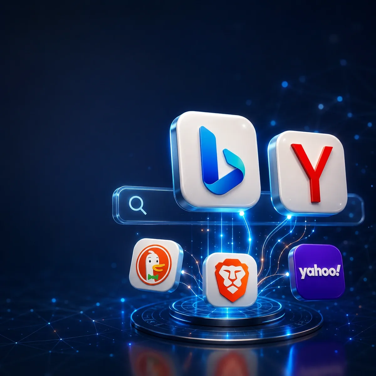 Bing, Yandex, DuckDuckGo, Brave Search and Yahoo advertising
