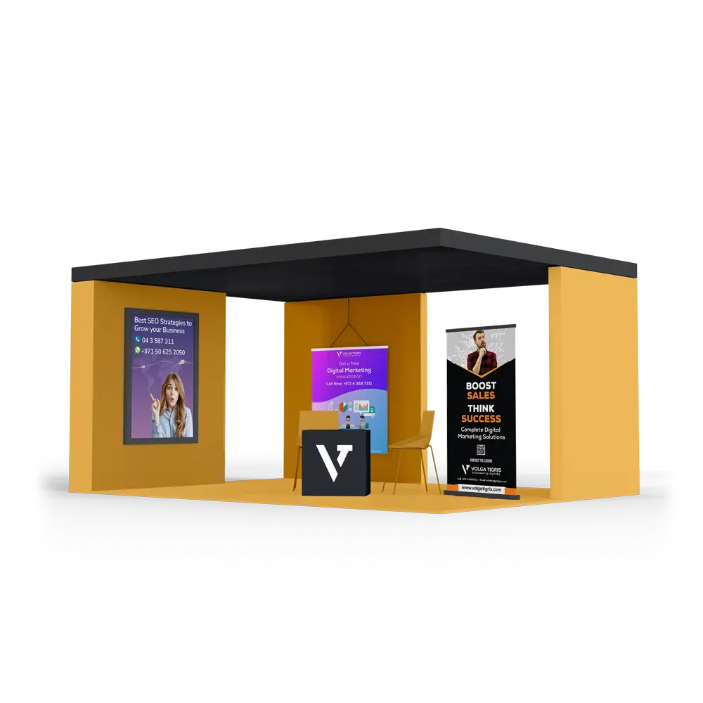 exhibition stand design - volga tigris