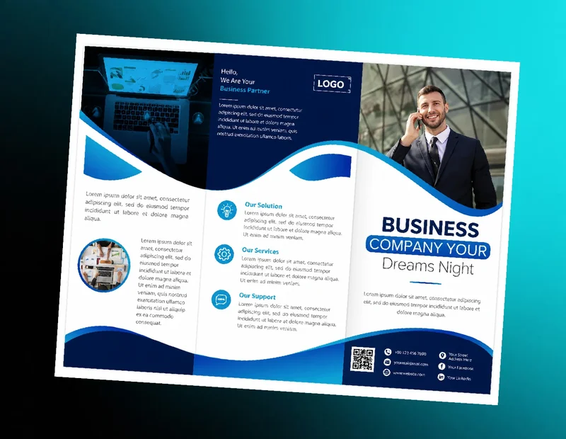 effective business brochure - volga tigris
