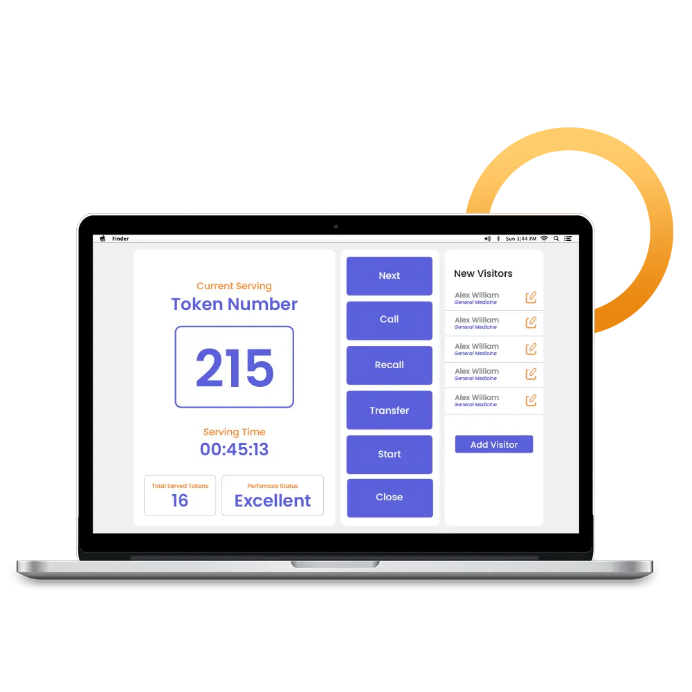 token queue management software - volga tigris