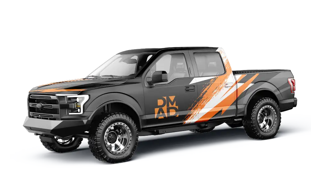 vehicle branding - volga tigris